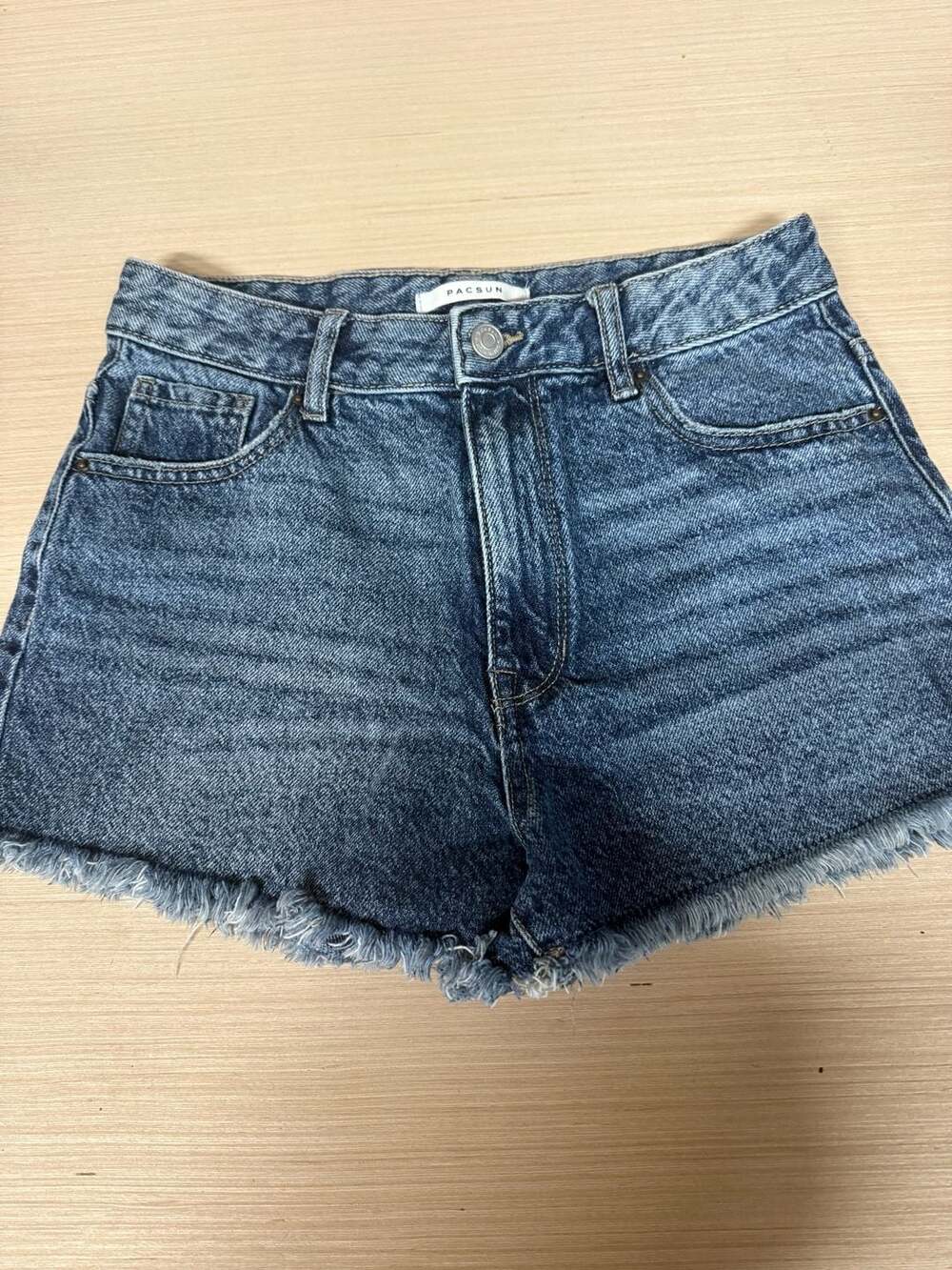 PacSun High Rise Festival Denim Shorts Size 26